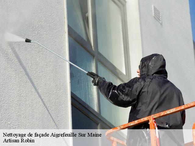 Nettoyage de façade  aigrefeuille-sur-maine-44140 Artisan Robin