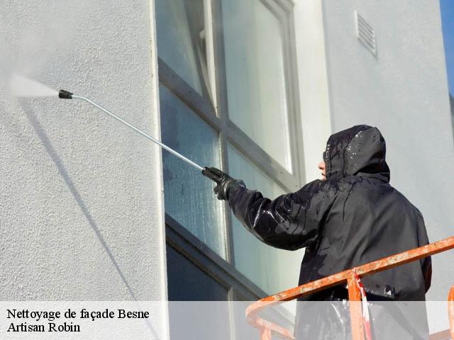 Nettoyage de façade  besne-44160 Artisan Robin