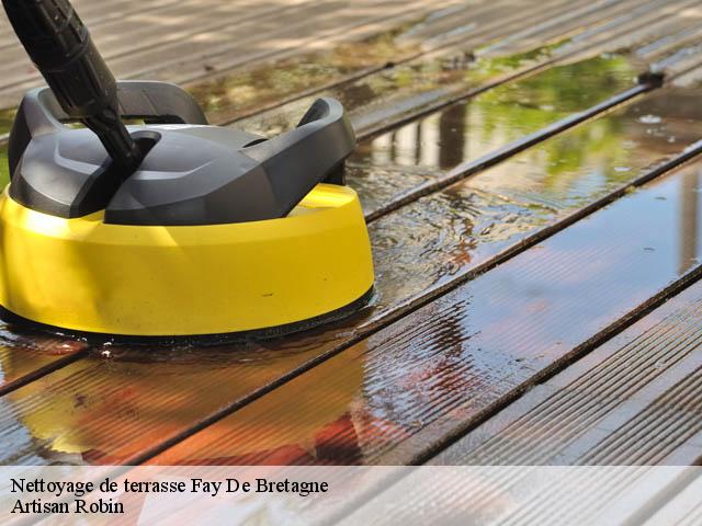 Nettoyage de terrasse  fay-de-bretagne-44130 Artisan Robin