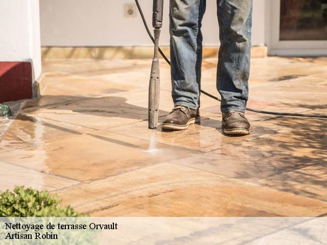 Nettoyage de terrasse  44700