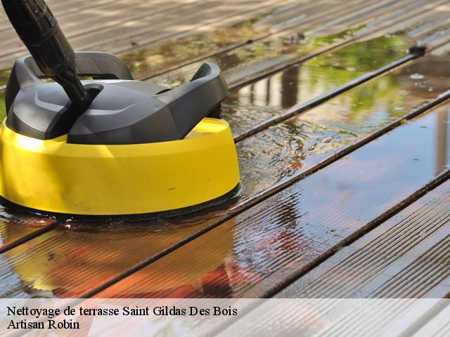 Nettoyage de terrasse  saint-gildas-des-bois-44530 Artisan Robin