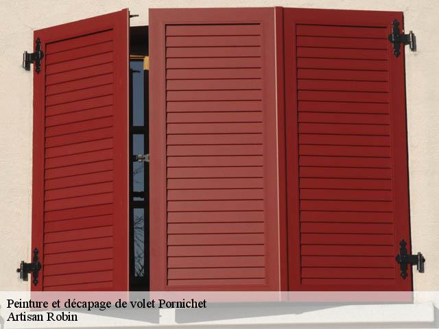 Peinture et décapage de volet  44380